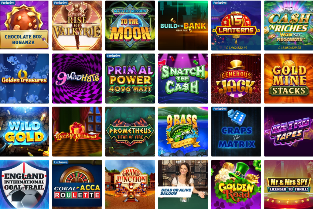 Coral casino slots