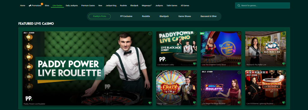 Live Casino Games