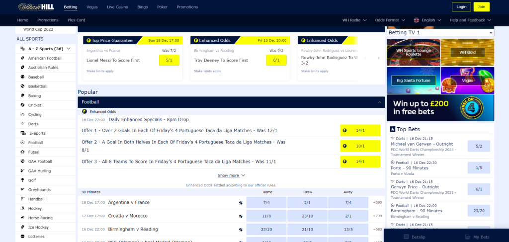 William Hill Design & Navigation