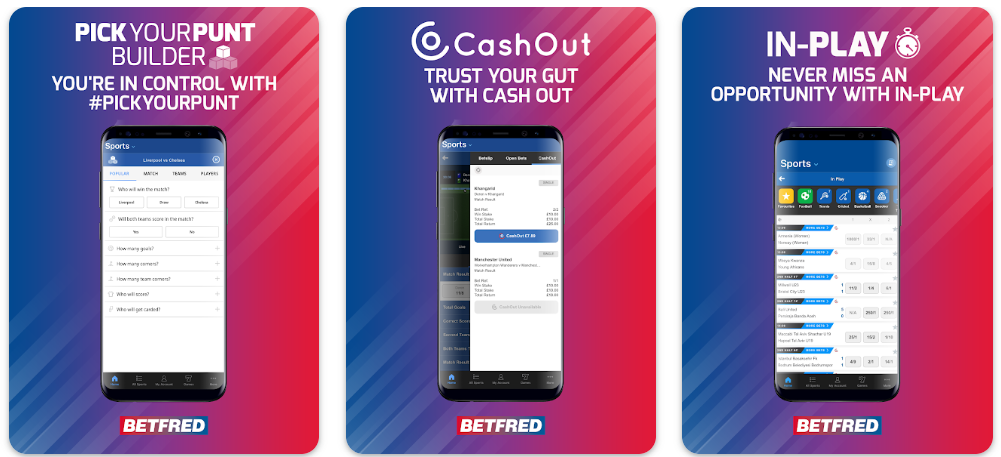 Betfred Mobile Betting app
