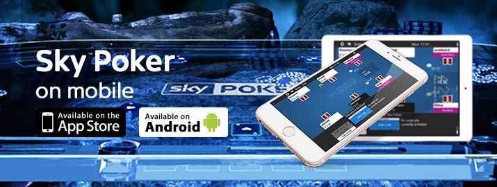 Sky Poker Mobile App