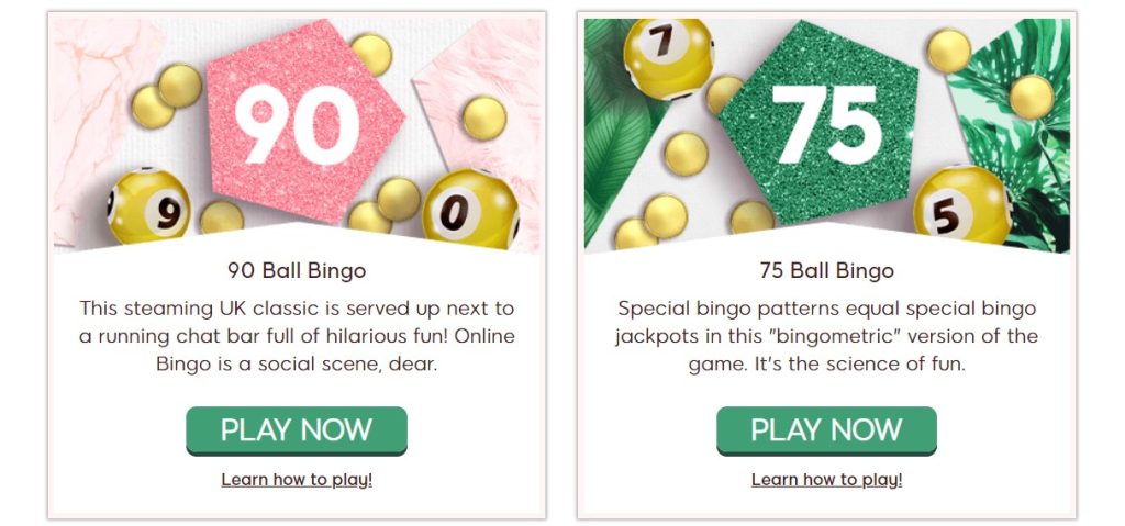 888 Ladies Bingo Games