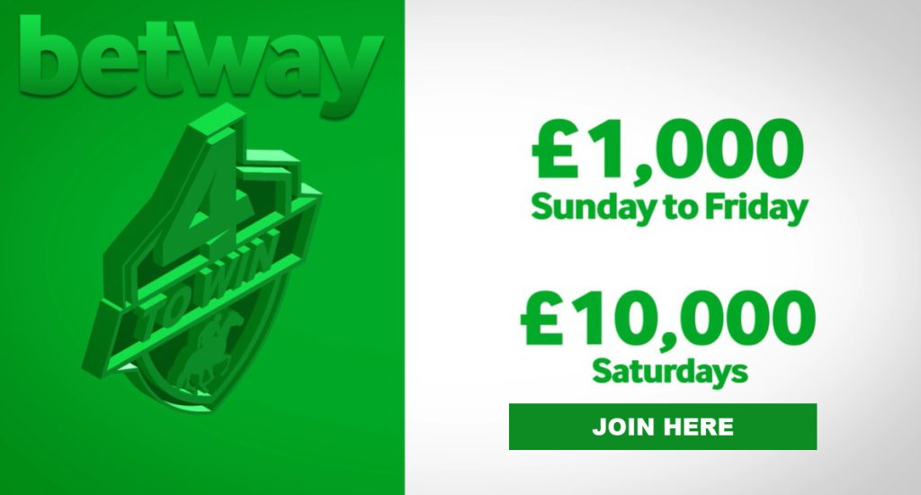 Betway 4 To Win - Join here