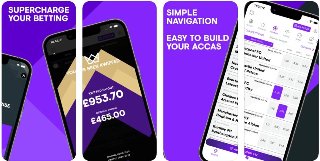 Kwiff Mobile Betting App
