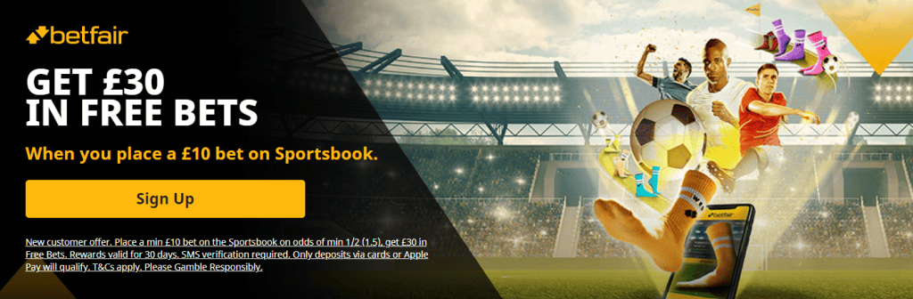 Betfair Sports Welcome Offer