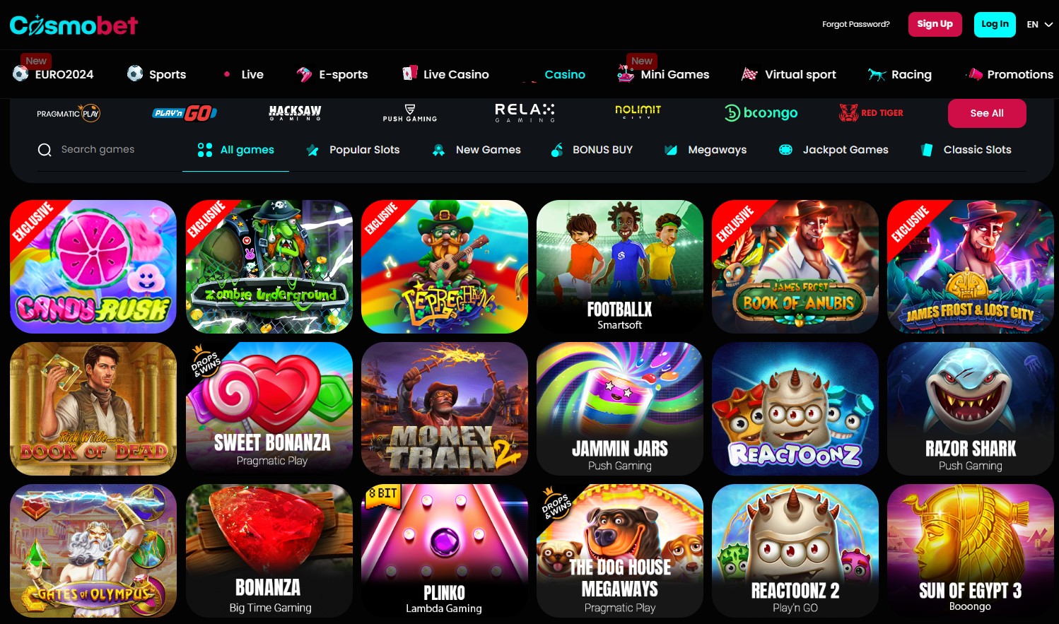 Cosmobet Casino Review