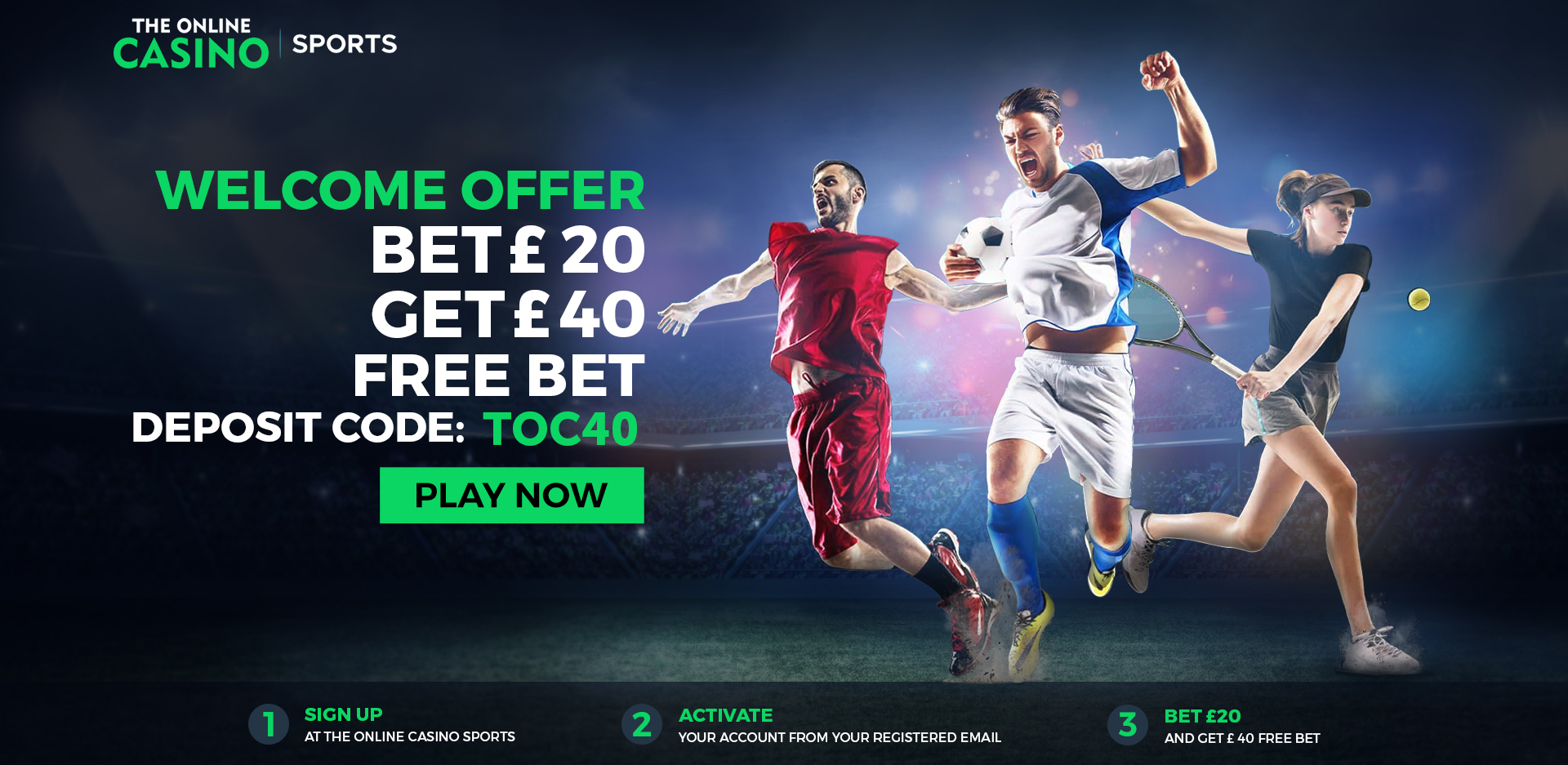 The Online Casino Sports Welcome Offer