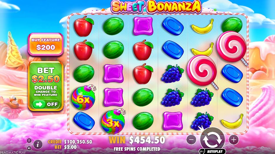 Sweet Bonanza non-GamStop online slot at Patrick Spins